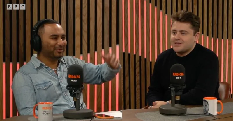 Joe Seddon in conversation with Amol Rajan on BBC's Radical